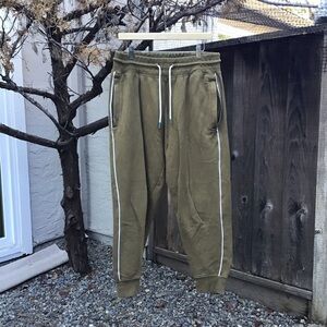 Cotopaxi Olive Green Fleece Jogger Sweatpants Size Xl Athletic Fit Comfort